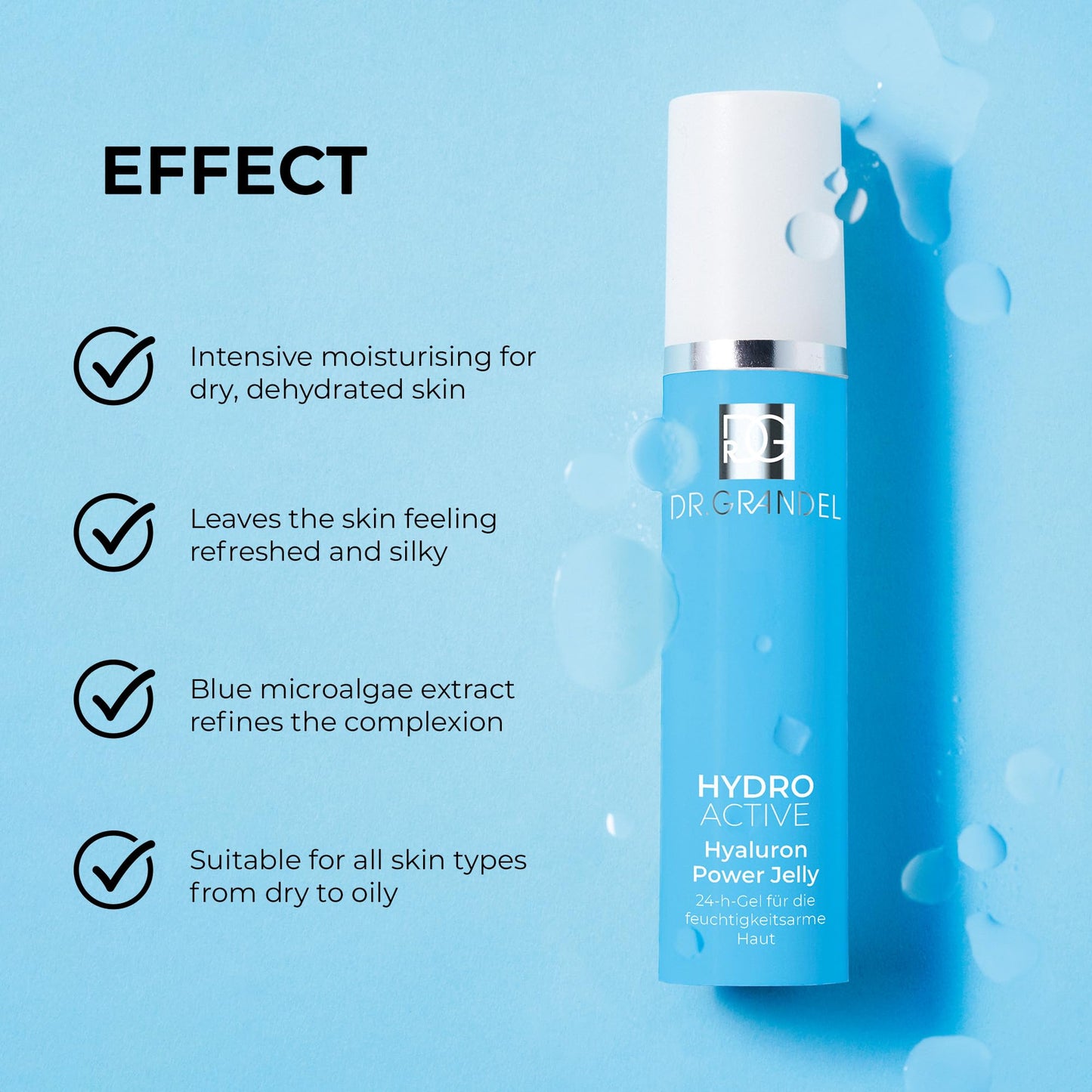 DR. GRANDEL HYDRO ACTIVE Hyaluron Power Jelly I Intensive Moisture Boost for the Skin Dr. Grandel buy supplements Au