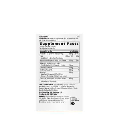 GNC Women's Hello Harmony | Clinically Proven Hormonal Support for Women | Supports Mood, Skin, and Stress Management | Vegan and Gluten Free | 90 Count GNCBuy Supplements Australia