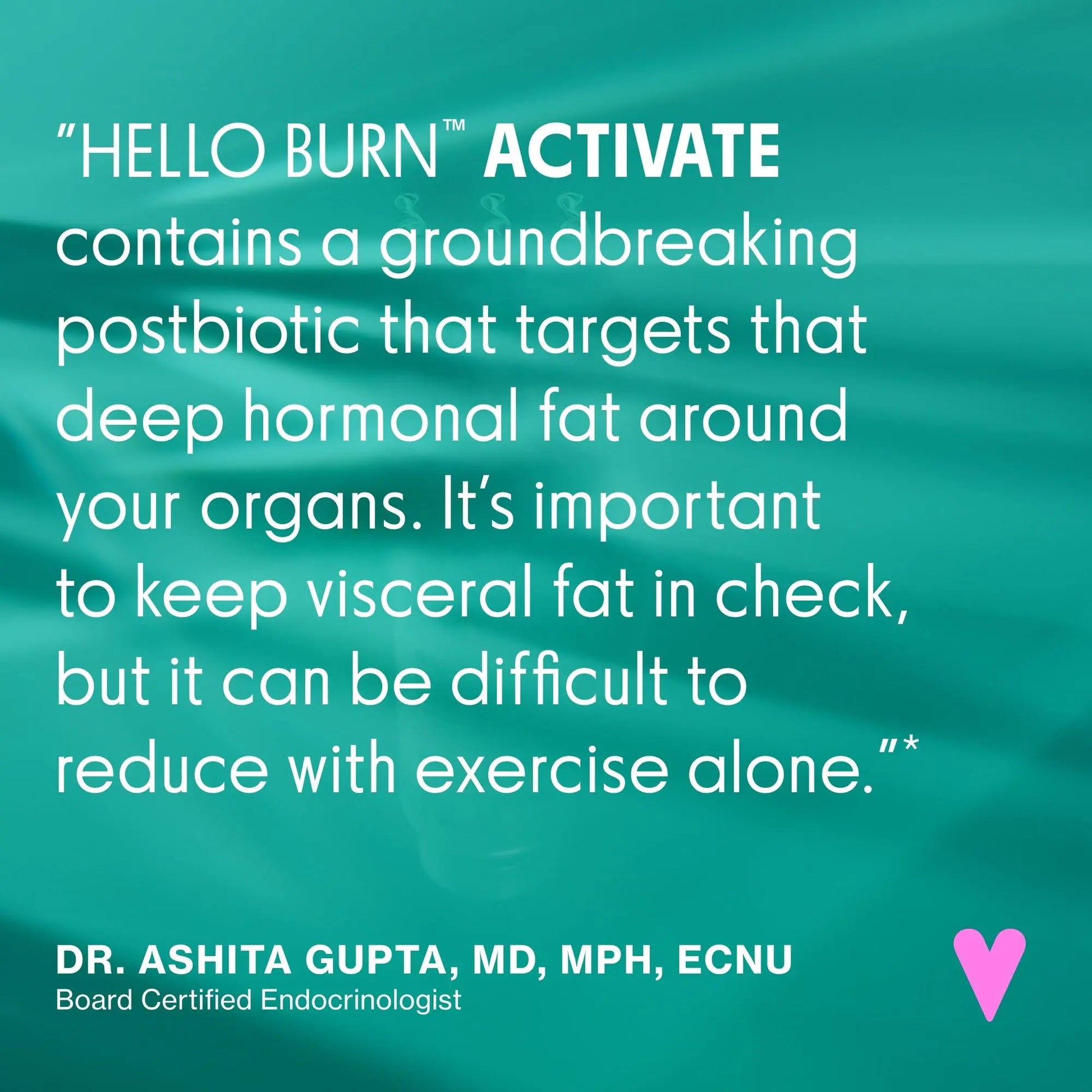 Love Wellness Hello Burn Activate | Support Visceral Fat Burn with HT BPL1 Postbiotic | Supports Healthy Waist Circumference, Longevity and Metabolic Wellness | 30 Count Love WellnessBuy Supplements Australia