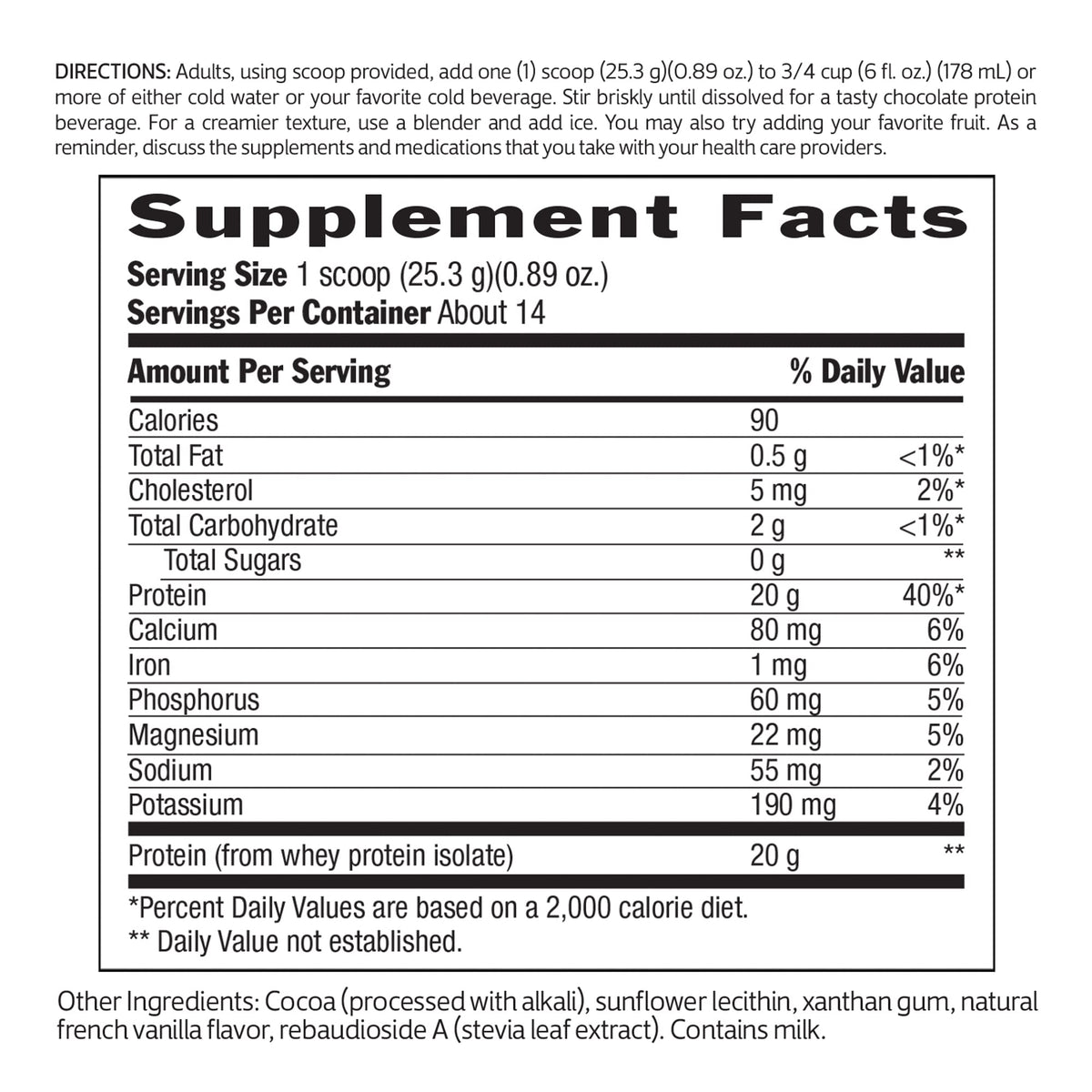 Biochem 100% Whey Sugar-Free Chocolate 20g, 12.5oz, Certified Vegetarian, Certified Glut BiochemBuy Supplements Australia