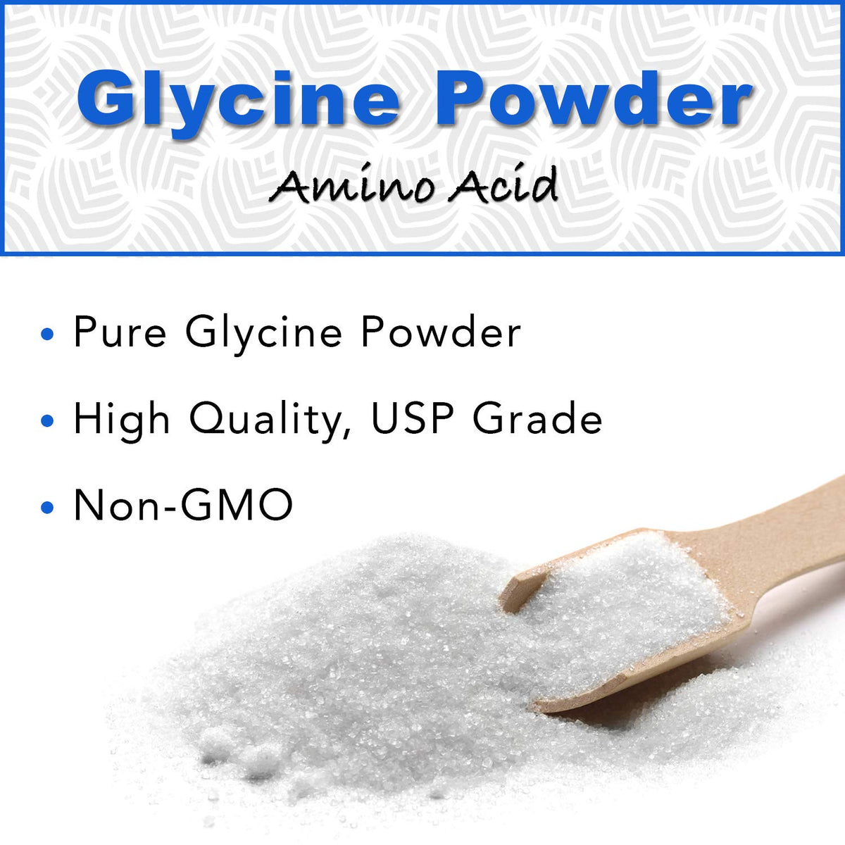 Glycine Powder (2 lbs) - Promotes Restful Sleep, Muscle Energy and Strength, Memory and Cognition Support (Resealable Bag) TradeKingBuy Supplements Australia