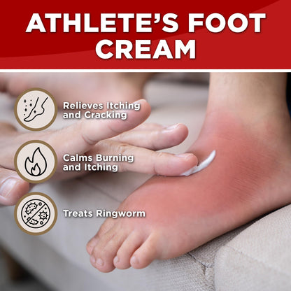 Globe Clotrimazole Antifungal Cream 1% USP (1 oz), Anti Fungal Treatment, Relieves Itching, Burning, Cracking and Scaling Associated Athletes Foot, Jock Itch, Ringworm and More Globe Pharmacy buy supplements Au