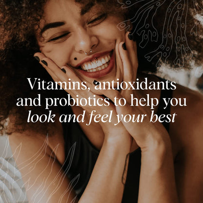 Ora Organic Hair, Skin, and Nails Support- BeYouTiful - Beauty Supplement with B Vitamins and Algae Extracts for Healthy Hair and Skin - 60 Vegan Capsules Ora OrganicBuy Supplements Australia