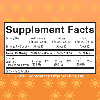 MaryRuth Organics Vitamin D USDA Organic | VIT D3 Liquid | Sugar Free | Liquid VIT D Spray Immune Support for Adults & Kids | Bone Health| Vegan | Gluten Free | Non-GMO | 30 Servings MARYRUTH'SBuy Supplements Australia