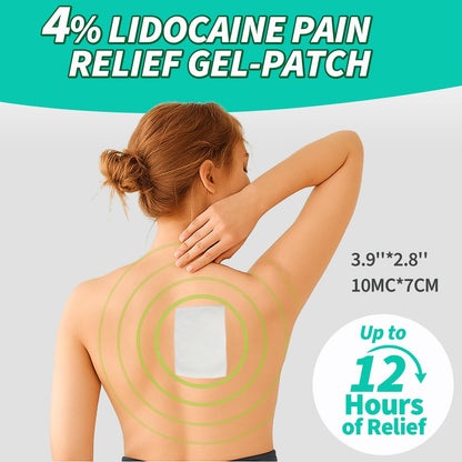 JIATUHAN 4% Lidocaine Pain Relief Patches – Maximum Strength for Back, Neck, Joint & Muscle Pain – Long-Lasting & Flexible – 15 Patches JIATUHANBuy Supplements Australia