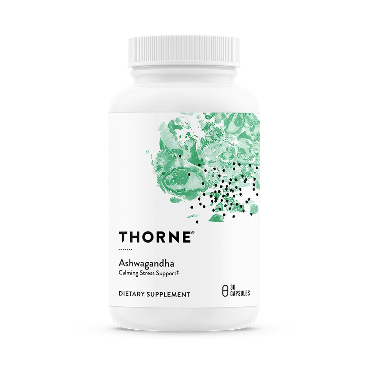 THORNE - Ashwagandha - Highly Concentrated Shoden - Calming Stress Support for Women & Men* - Supports Daytime Energy, Mental Clarity & Optimal Immune Function* - 30 Capsules THORNEBuy Supplements Australia