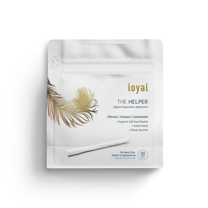 Loyal The Helper Suppository Applicators | Efficient | Compact | Comfortable | Fits Most Brands, Pills, Tablets and Boric Acid Suppositories (30-Pack) LoyalBuy Supplements Australia