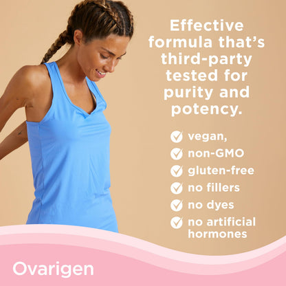 CalmCo Ovarigen Myo-Inositol & D-Chiro Inositol Supplement for Women – 40:1 Inositol Powder with Folic Acid, Fertility Supplements for PCOS, Hormone Balance and Ovarian Support (30 Servings) CalmCoBuy Supplements Australia