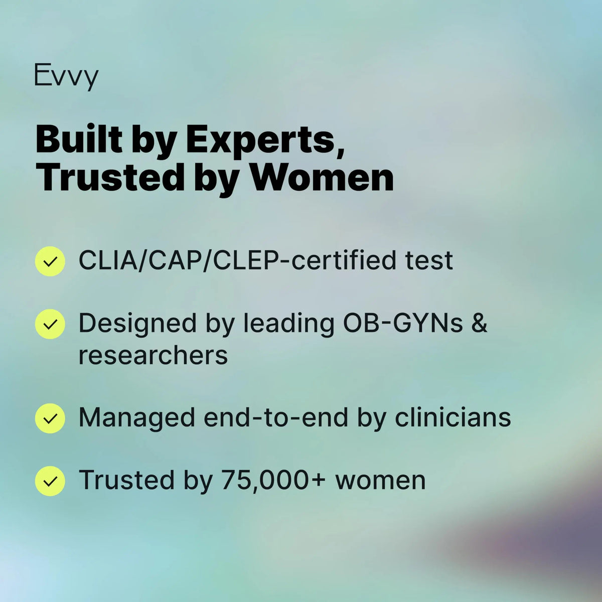 Evvy Vaginal Health Test | at-Home Microbiome Test for BV, Yeast Infection, Ureaplasma & More | Discreet Results in 7–10 Days | Clinician-Reviewed Report & Rx Options EvvyBuy Supplements Australia