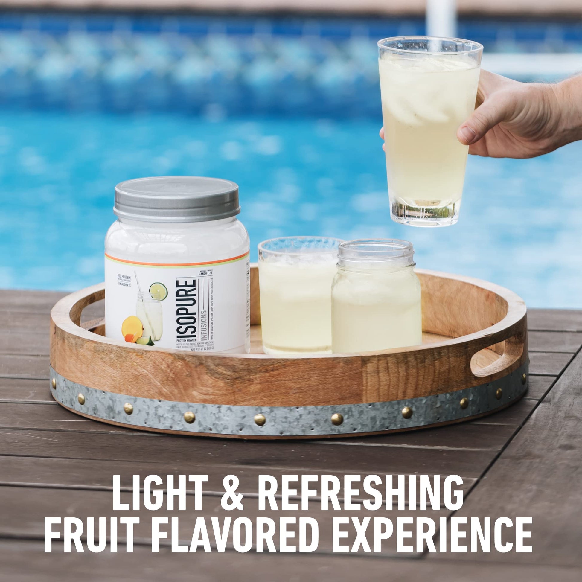 Isopure Protein Powder, Clear Whey Isolate Protein, Post Workout Recovery Drink Mix IsopureBuy Supplements Australia