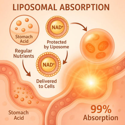 LIGUSTERI 1500 MG Liposomal NAD+, 98%+ Absorption, NAD+ Supplement for Women & Men with TMG, for Aging Defense, Cellular Energy, Heart & Brain Function, Longevity, 120 Softgels LIGUSTERIBuy Supplements Australia