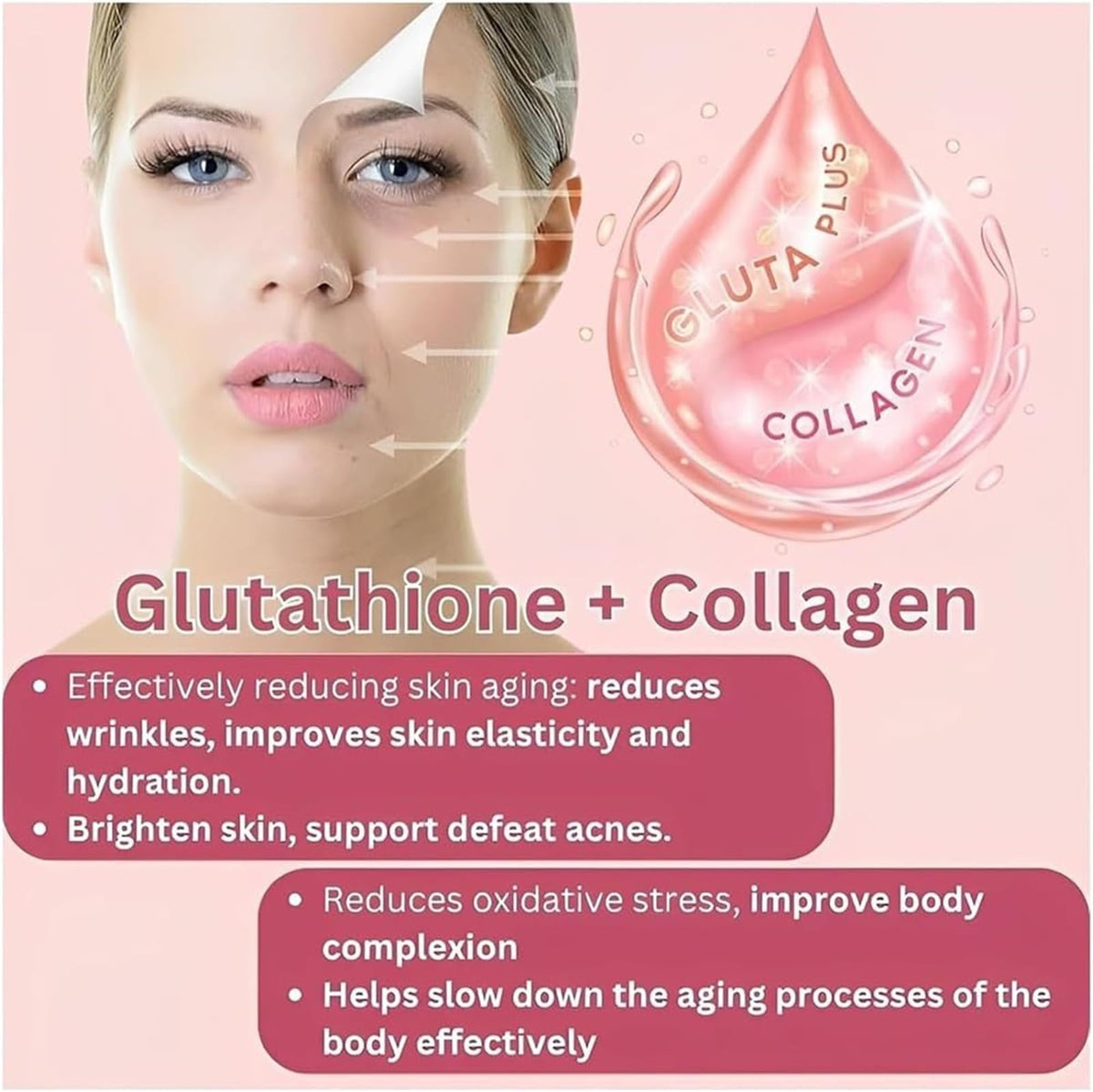 Caduola Glutathione Collagen Glow Gummies, Glutathione Collagen Glow Gummies for Dark Spot CaduolaBuy Supplements Australia