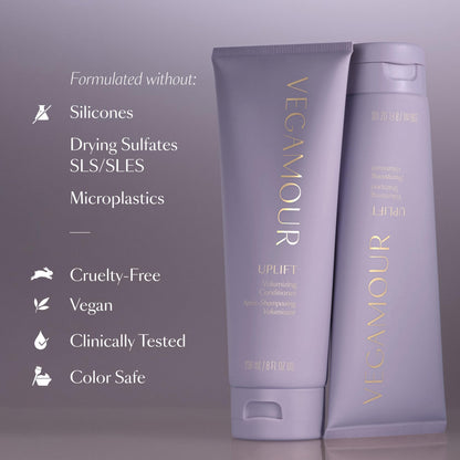 VEGAMOUR UPLIFT Volumizing Conditioner For fine, flat & thinning hair, Provides Volume & Resists Humidity, Non Sticky Formula, Bouncy Soft Hair VEGAMOURBuy Supplements Australia