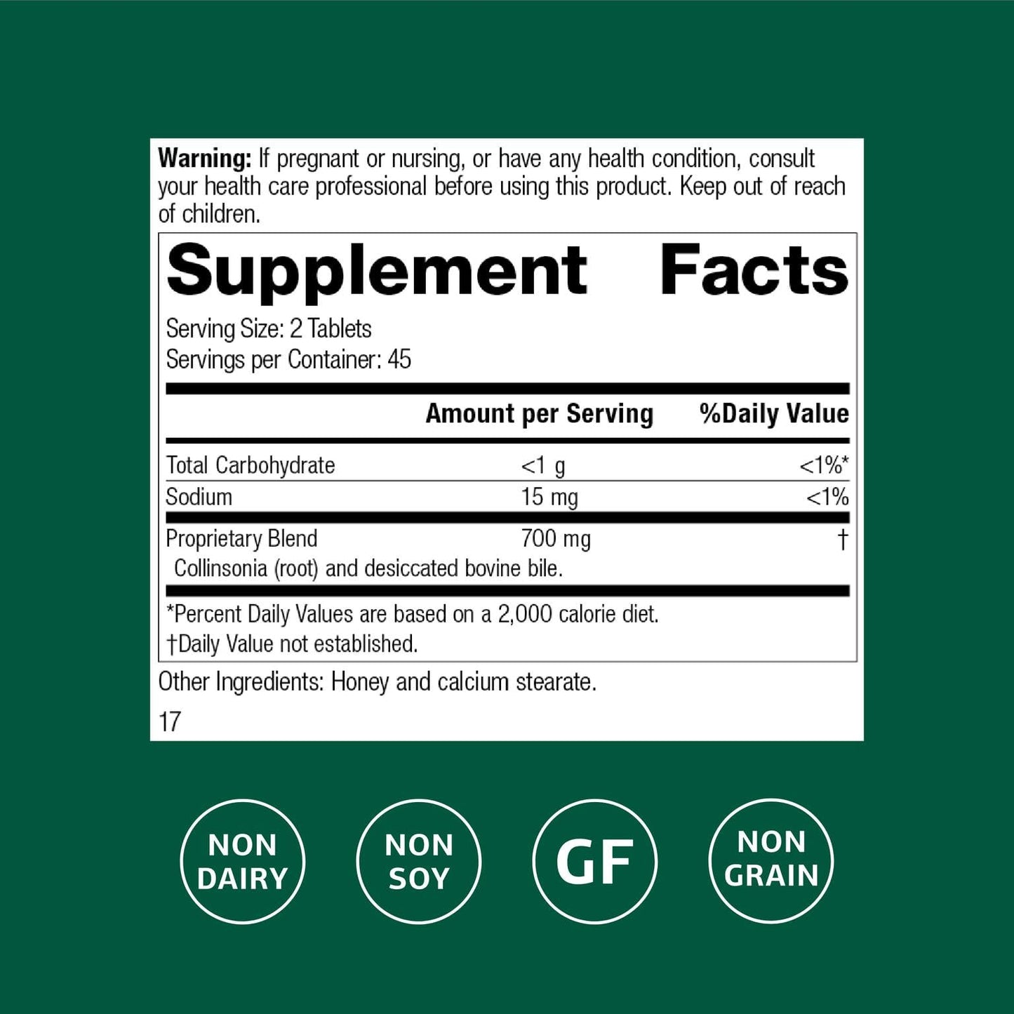 Standard Process Inc. Cholacol - Gallbladder Support Supplement - Fat Digestion Supplement for Digestive Health & Bile Support