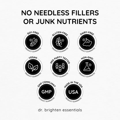 Dr. Brighten Balance - Hormone Balance for Women with Chasteberry and DIM - Targets Hormonal Acne, Period Issues, & PMS - Vegan, Non-GMO Dr. BrightenBuy Supplements Australia