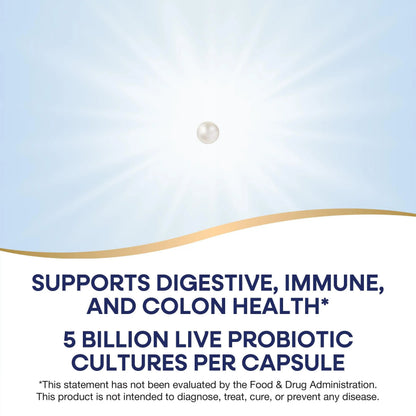 Nature's Way Pearls Max Potency Probiotic for Men and Women, Supports Digestive, Immune, Colon Health*, 5 Billion Live Cultures, No Refrigeration Required, 30 Softgels Nature's WayBuy Supplements Australia