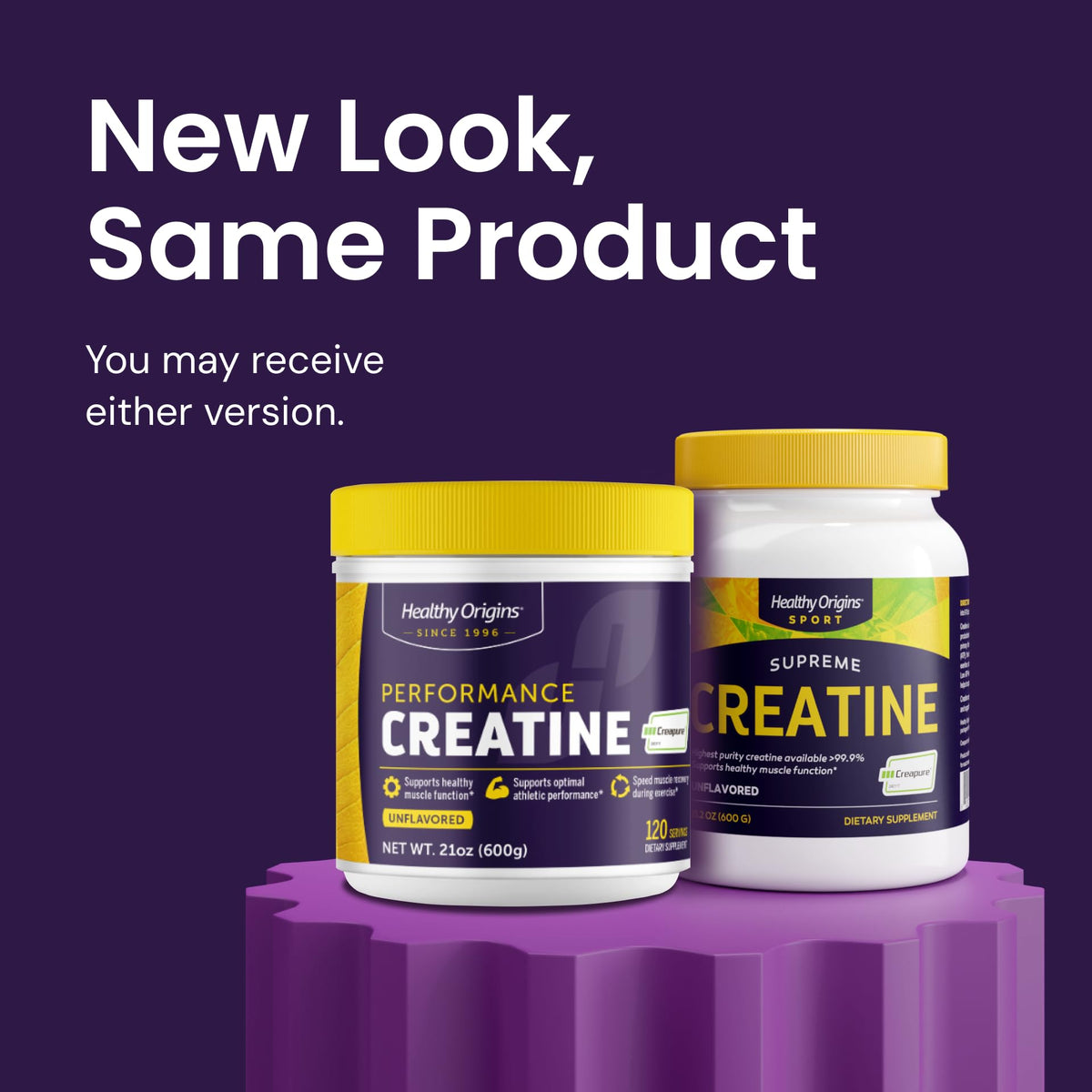 Healthy Origins® Performance Creatine with Creapure®, Unflavored Micronized Powder, Supports Muscle Function, Energy & Recovery, 21.2oz (600g), 120 Servings Healthy OriginsBuy Supplements Australia