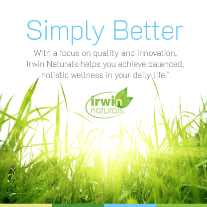 Irwin Naturals Extra Strength Ashwagandha - 60 Liquid Softgels - Helps Boost Physical & Mental Performance - with Turmeric & Milk Thistle Irwin NaturalsBuy Supplements Australia