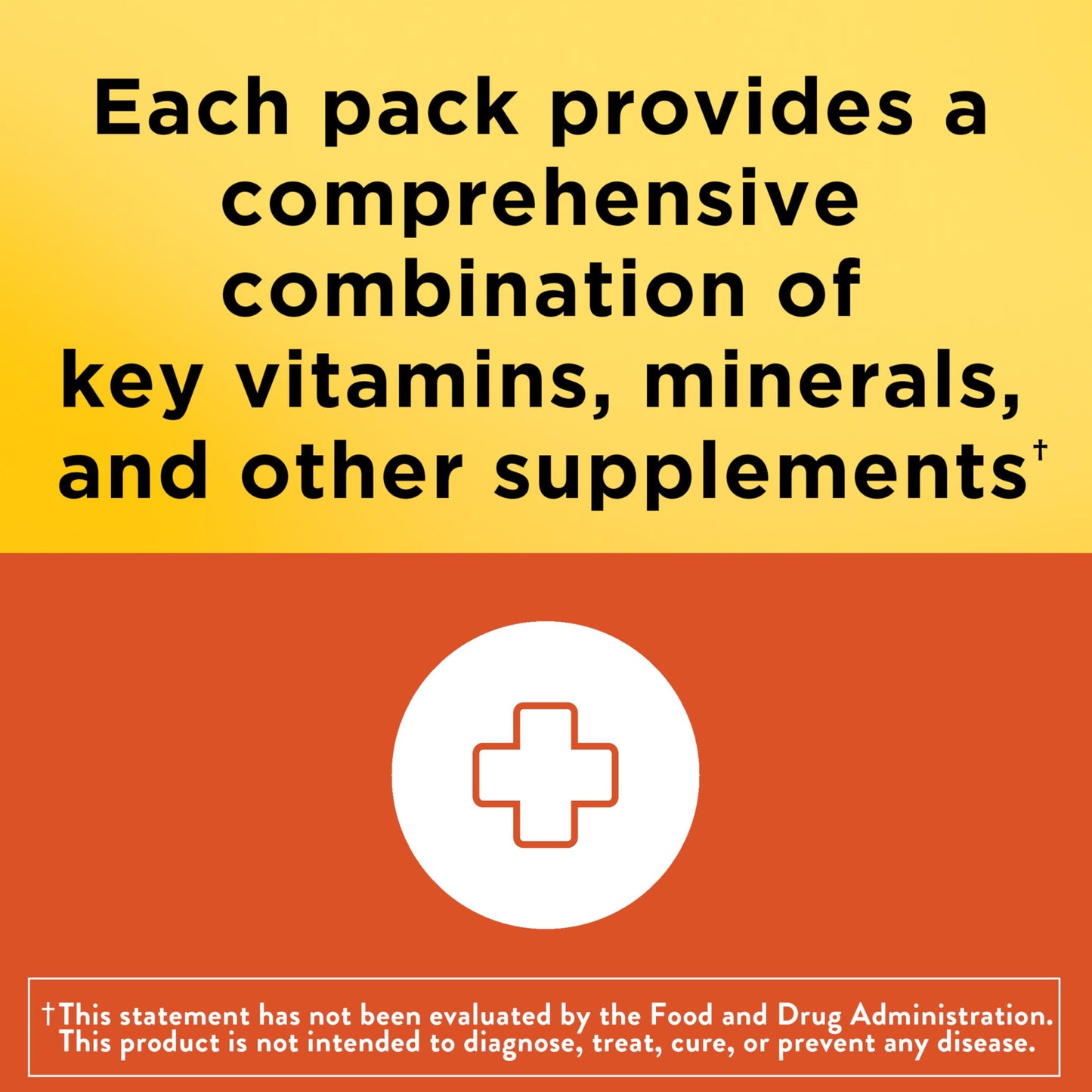 Nature Made Diabetes Health Pack, Daily Dietary Supplements for Nutritional Support, 30 Packets, 30 Day Supply
