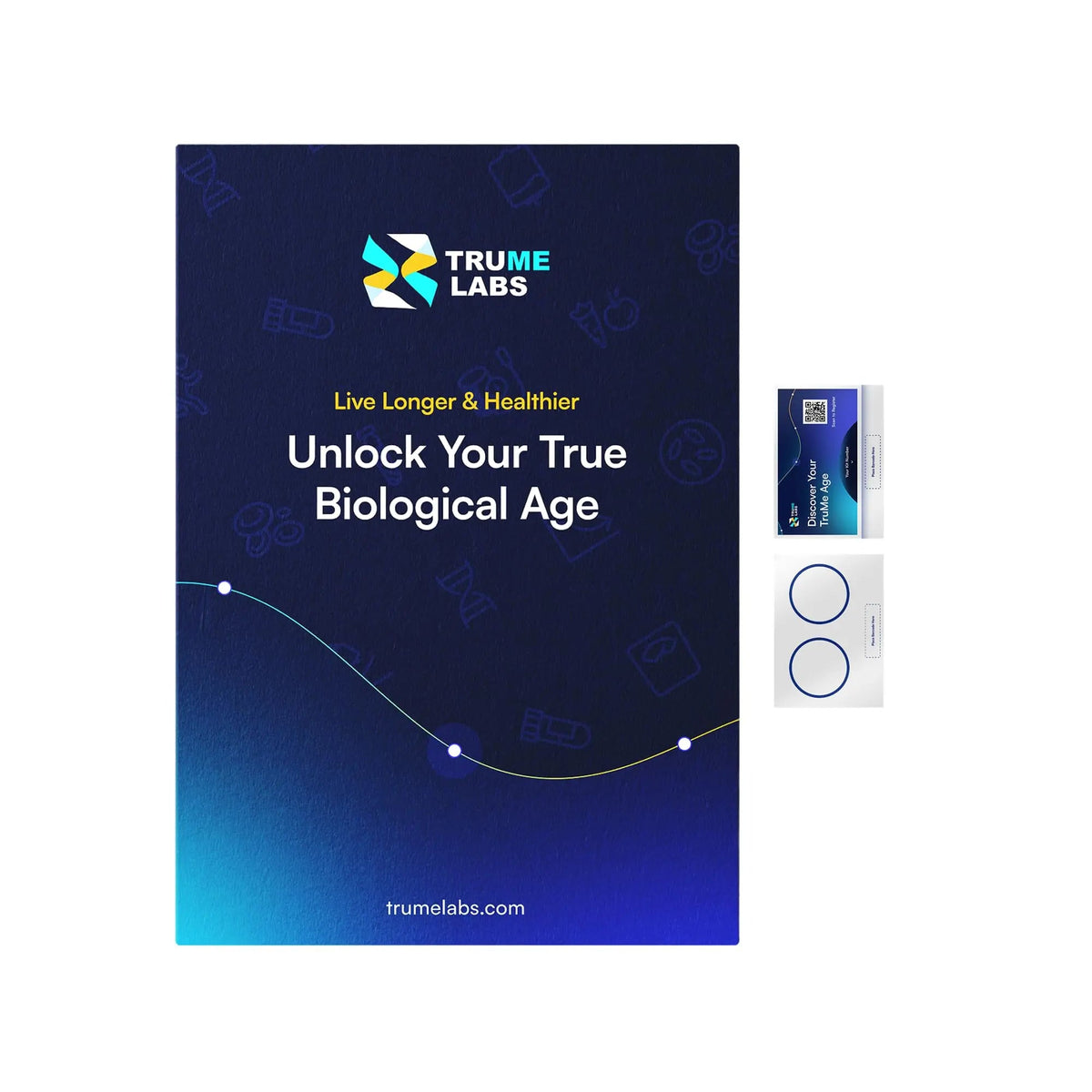 TruMe Labs Biological Age at-Home Test Kit (Saliva) – Biological Age Estimate + Peer Percentile Comparison, 10-Page Action Plan, Results in 1–2 Weeks. TruMe LabsBuy Supplements Australia