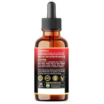 MILIVOL 5in1 NAD+ Liquid Drops w/Nicotinamide Riboside NR 900mg, Quercetin 500mg, Trans-resveratrol 500mg, Vitamin D3-C - Cellular Energy & Repair, Vitality, Healthy Aging - 1FL Oz - 1 Month Supply MILIVOLBuy Supplements Australia