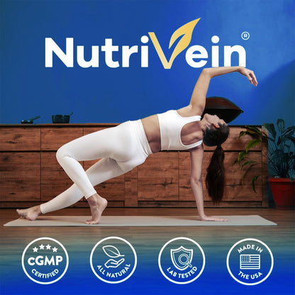 Nutrivein Premium NAD + Resveratrol Supplement 600 mg - 30 Servings (60 Capsules): Powerful Synergistic NAD Resveratrol Supplement - Aging, Cognition, Metabolism, & Overall Well-Being NutriveinBuy Supplements Australia