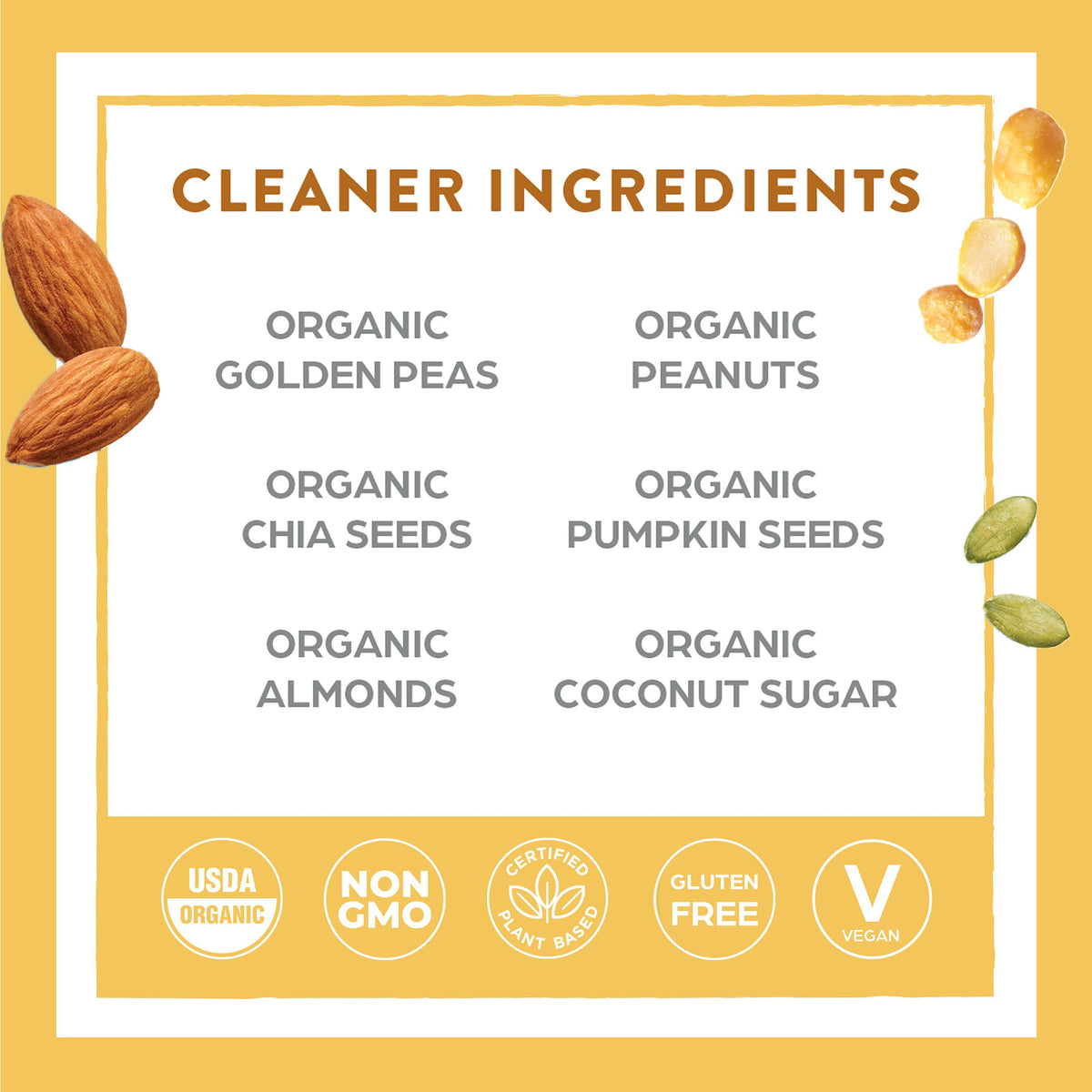Orgain Organic Simple Vegan Protein Powder, Peanut Butter - 20g Plant Based Protein OrgainBuy Supplements Australia