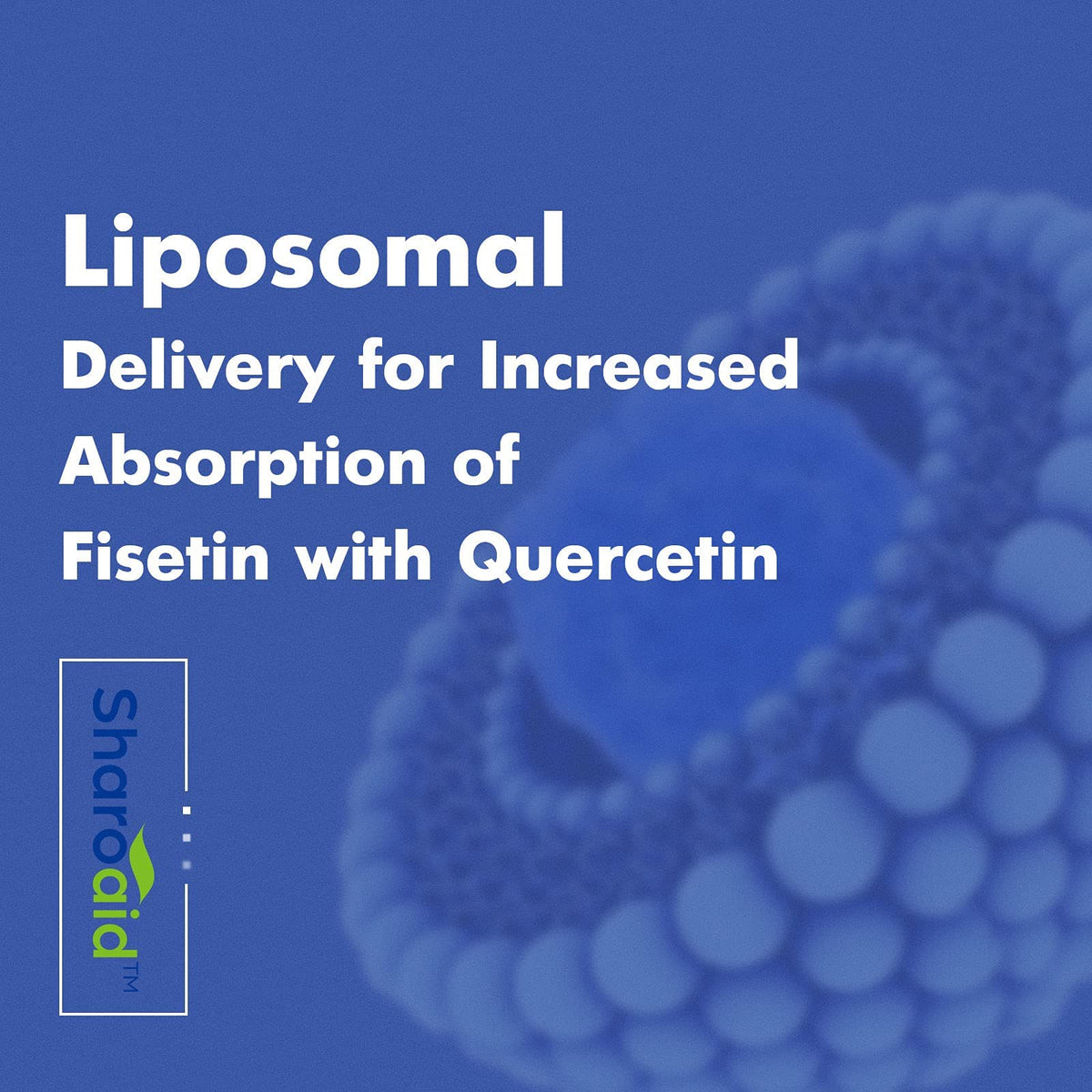Sharoaid Liposomal Fisetin with Quercetin Supplements 1200 mg per Serving,High Absorpti SharoaidBuy Supplements Australia