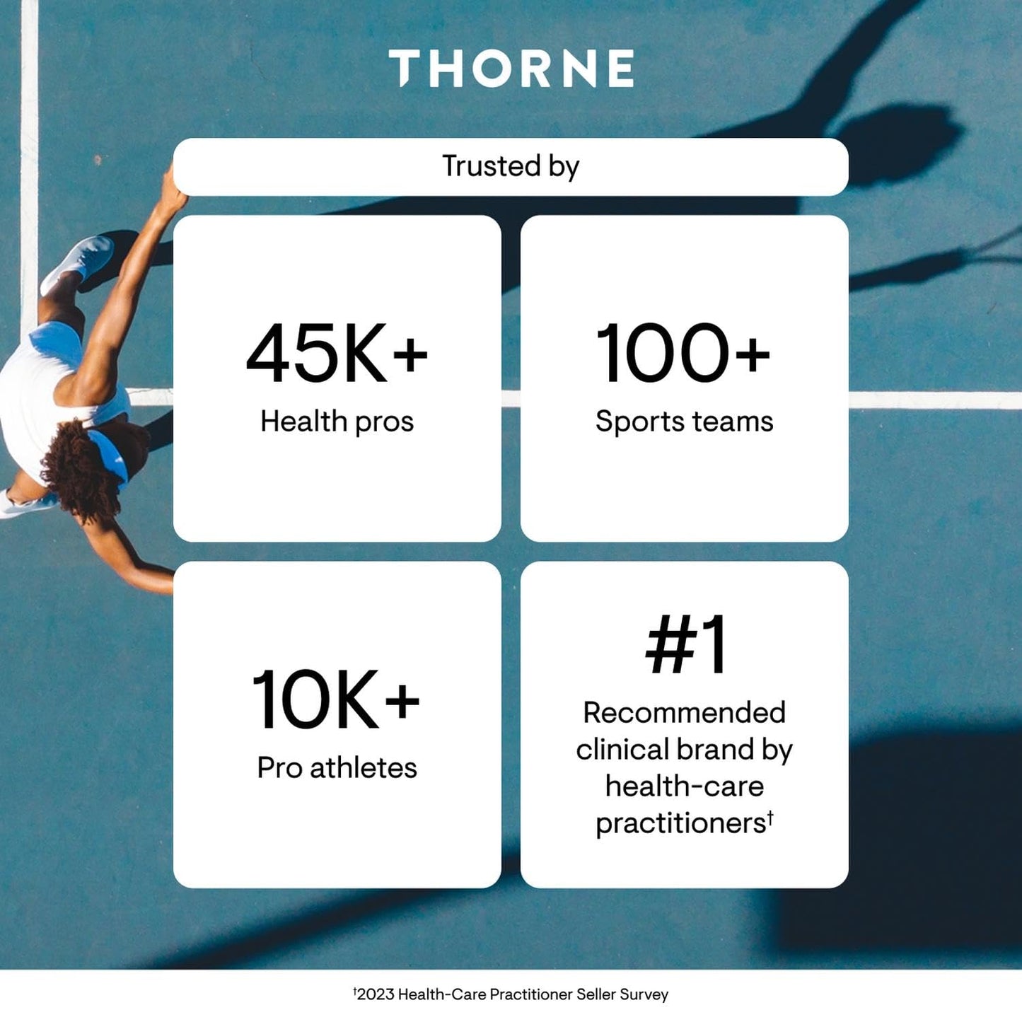 THORNE - Daily Electrolytes - Zero Sugar & Low-Calorie Electrolyte Powder Drink Mix - Flavors Derived from Natural Sources - NSF Certified for Sport - Blood Orange - 30 Stick Packs THORNEBuy Supplements Australia