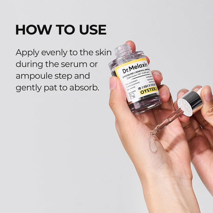 Dr.Melaxin Oyster Pep3 Renewal Ampoule for Plumping, Anti Aging, Hydrating Face | Visibly Smooth and Glowy Skin, Korean Skincare, 1.01 fl oz(30ml) Dr.Melaxin buy supplements Au