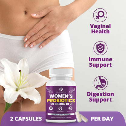 Probiotics for Women Digestive Health + Vaginal Probiotics for Vaginal Odor Control, Balanced PH Levels Mommyz LoveBuy Supplements Australia