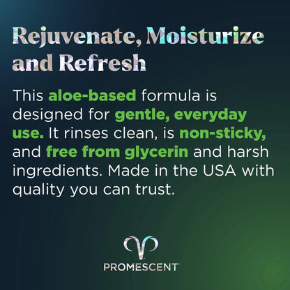 Promescent Natural Lube with Organic Ingredients, Premium Aloe Vera Lubricant Gel for Couples, Condom Compatible, Long-Lasting, Water Based Lube (4 oz) Promescent buy supplements Au
