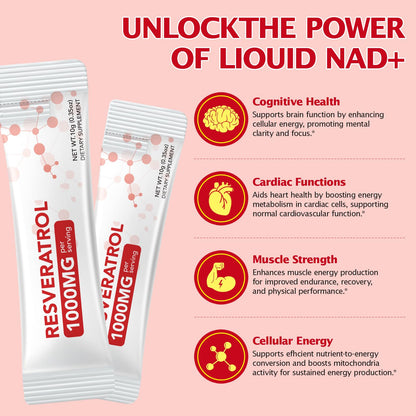 KITNOBLIS NAD+ Supplement for Women 1000mg - High Potency Cellular Energy Booster with PQQ, Resveratrol - Health, Anti-Aging Support （21pcs） KITNOBLISBuy Supplements Australia