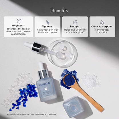 Smooth + Firm Copper Peptide Concentrate Serum for Aging Skin, Plumping Niacinamide for Tightening & Brightening, Helps Improve Elasticity, Hyperpigmentation & Dark Spots, Water Based, 1.18 Fl Oz Beverly Hills MD buy supplements Au