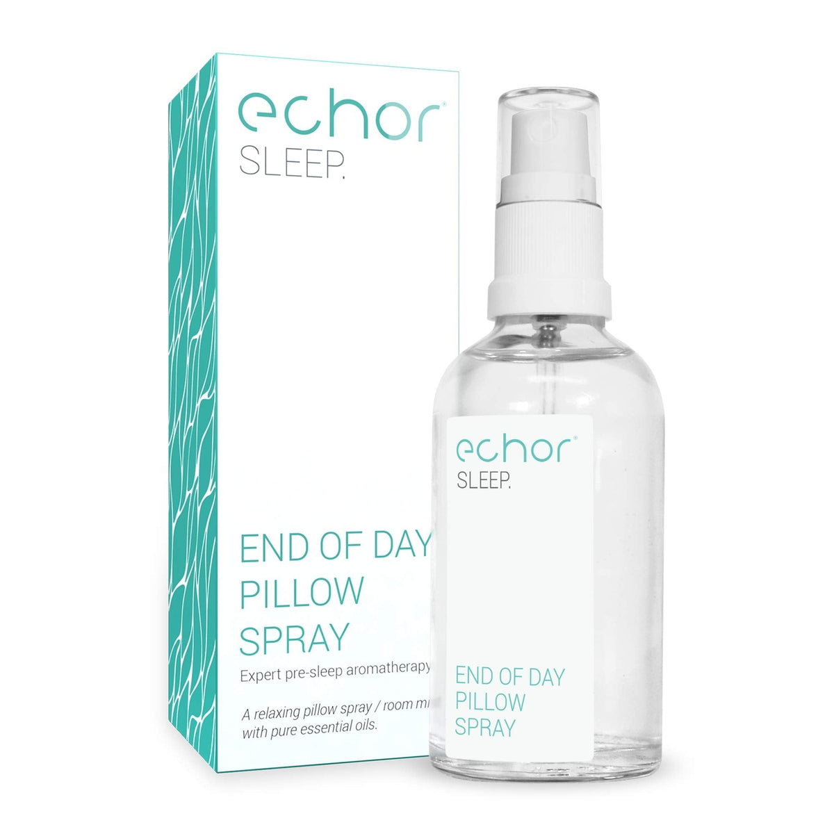 Echor Sleep Pillow Spray. Long Lasting Room Mist/Pillow Mist, Natural Sleep Aid 100% Pure Blend