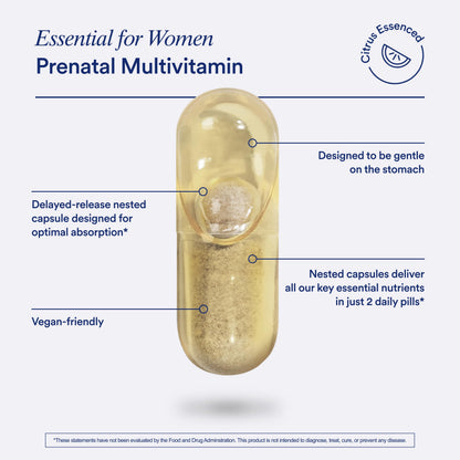 Ritual Mom-to-Baby Set with Prenatal Vitamins and Natal Choline Supplements, Supports Pregnancy, Baby's Cognitive Function, Fetal Brain Development, 30 Day Supply RitualBuy Supplements Australia
