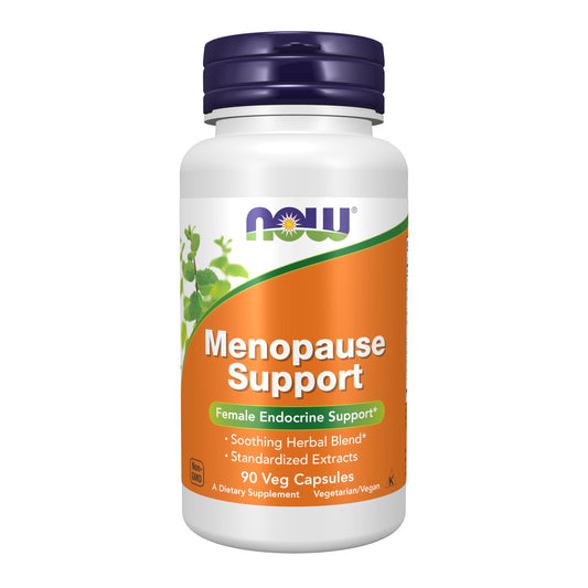 NOW Supplements, Menopause Support, Blend Includes Standardized Herbal Extracts and Other Nutrients, 90 Veg Capsules NOW FoodsBuy Supplements Australia