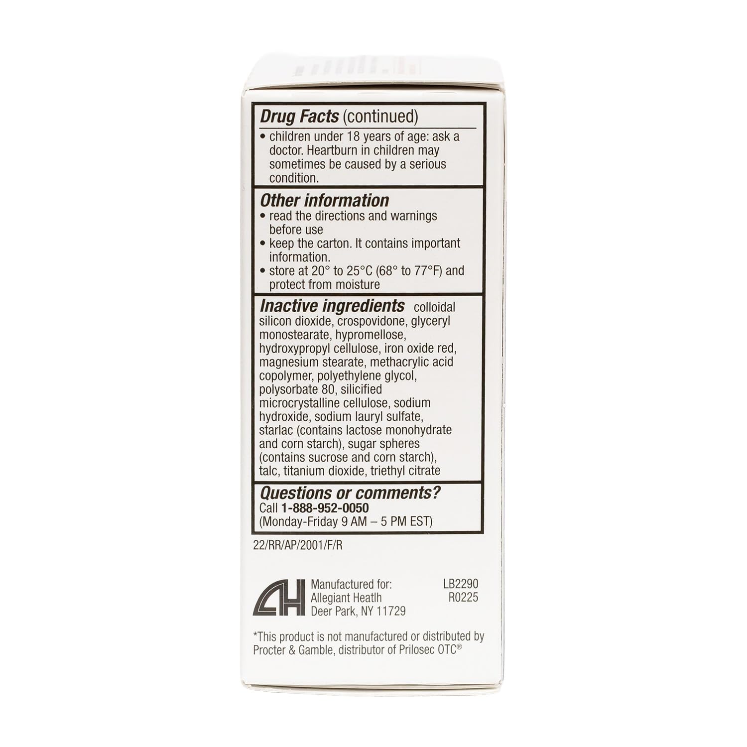 HealthA2Z® Acid Reducer | Omeprazole 20mg | Delayed - Release Tablets | 24 Hours | Treats Frequent Heartburn | Occuring 2 or More Days A Week (14 Counts) HealthA2Z buy supplements Au