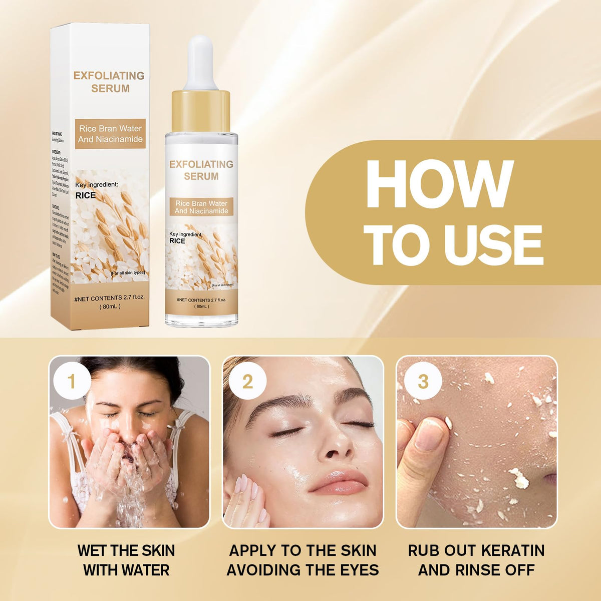 Peel Shot Glow Rice Ampoule Duo – Peel Shot Serums with White Rice Extract, BHA, Niacinamide & Hyaluronic Acid – Exfoliating, Moisturizing, Blackhead Remover & Pore Refining (White) DR.Seya buy supplements Au