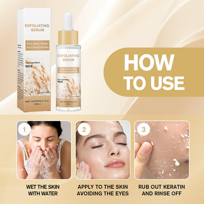 Peel Shot Glow Rice Ampoule Duo – Peel Shot Serums with White Rice Extract, BHA, Niacinamide & Hyaluronic Acid – Exfoliating, Moisturizing, Blackhead Remover & Pore Refining (White) DR.Seya buy supplements Au