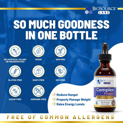 BioSource Labs Complex ProMAX Premium Diet Drops (2 x 2 oz Bottle) BioSource LabsBuy Supplements Australia