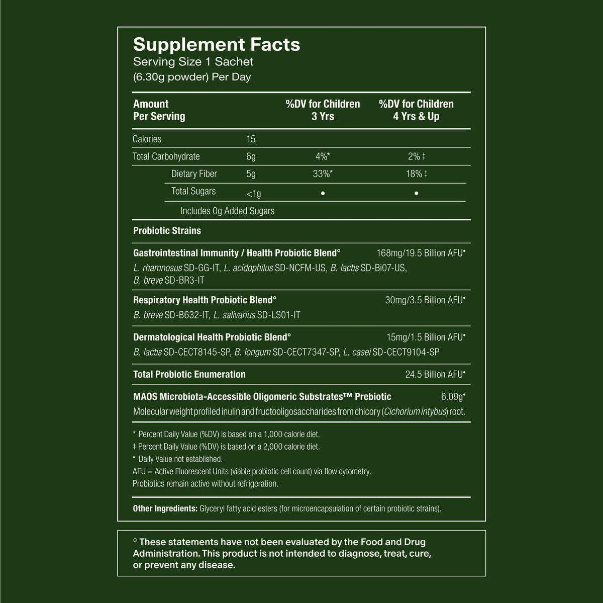 Seed PDS-08 Pediatric Daily Synbiotic - Fiber-Based Prebiotic & Probiotic for Kids - Digestive Health, Regularity, Constipation Relief - Ages 3-17 - Vegan and Shelf-Stable - 30 Sachets (30-Day Supply) Visit the Seed StoreBuy Supplements Australia