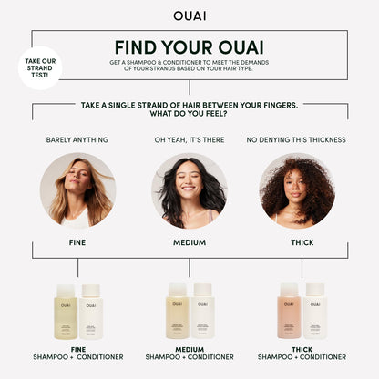 OUAI Fine to Medium Hair Treatment Masque - Hydrating Hair Mask to Help Repair Strands & Increase Shine - With Shea Butter, Keratin and Panthenol - Paraben, Phthalate & Sulfate Free (8 Fl Oz) OUAIBuy Supplements Australia
