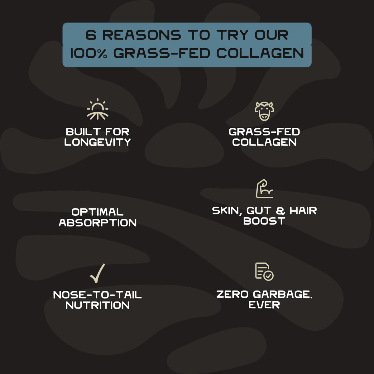 Lineage Provisions 100% Grass Fed Collagen Powder UNFLAVORED – Hydrolyzed Bovine Collagen Peptides with Trachea, Scapula, Eggshell Membrane – Collagen Protein Powder with Vitamin C – 30 Servings Lineage Provisions buy supplements Au