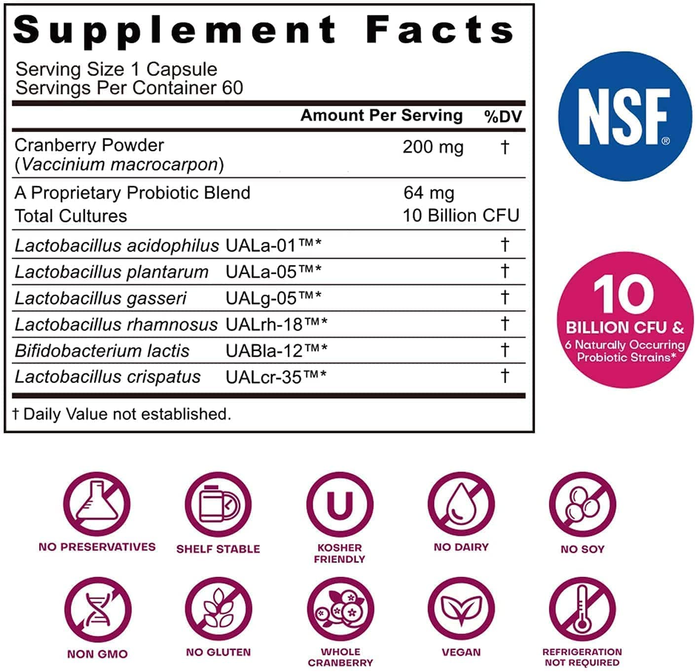 NutriCelebrity NutriFlora-Pro Probiotics for Women, Vaginal, Urinary Health, Immune System Digestive NutricelebrityBuy Supplements Australia
