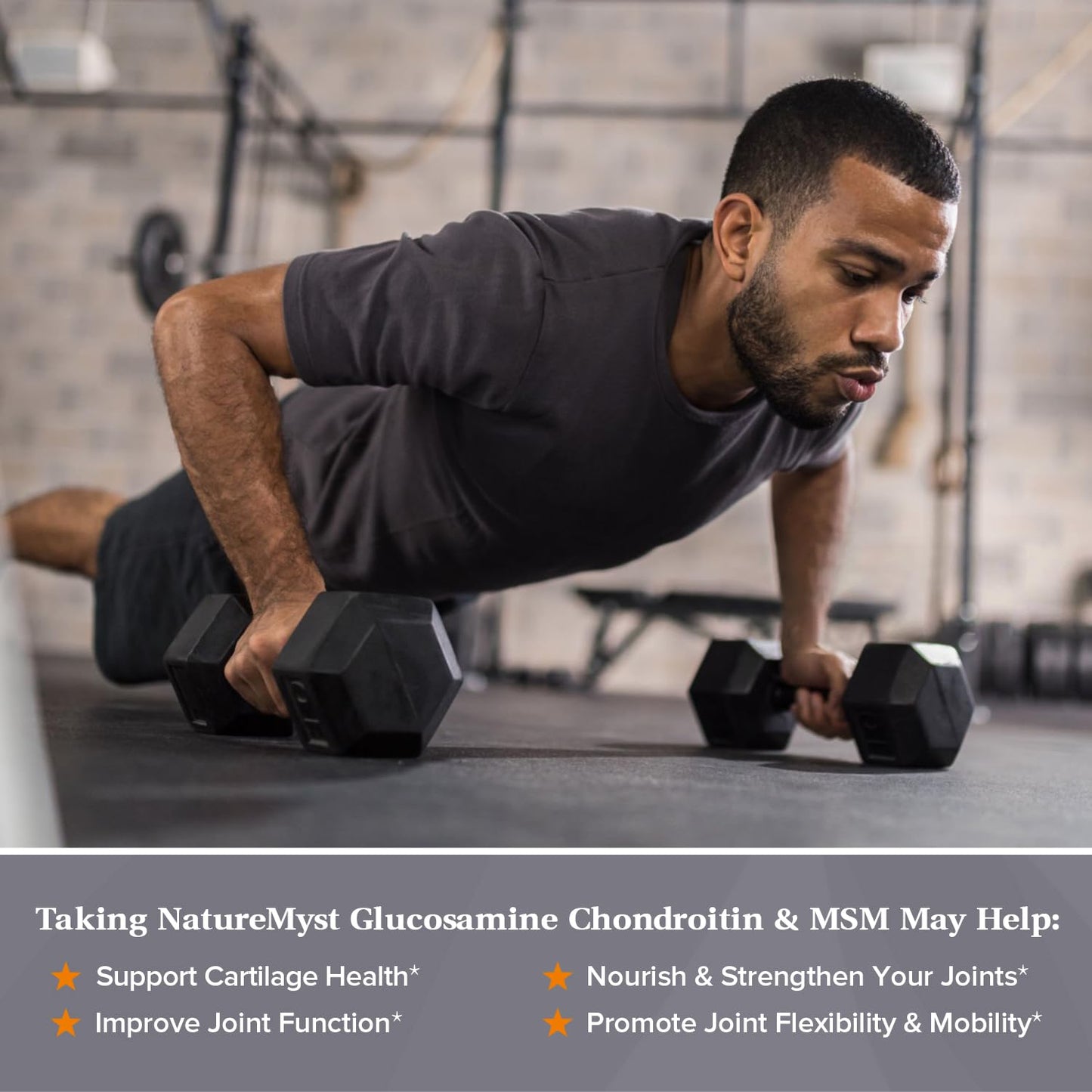 NatureMyst Glucosamine Chondroitin & MSM, Turmeric, Boswellia, Collagen, Hyaluronic NatureMystBuy Supplements Australia