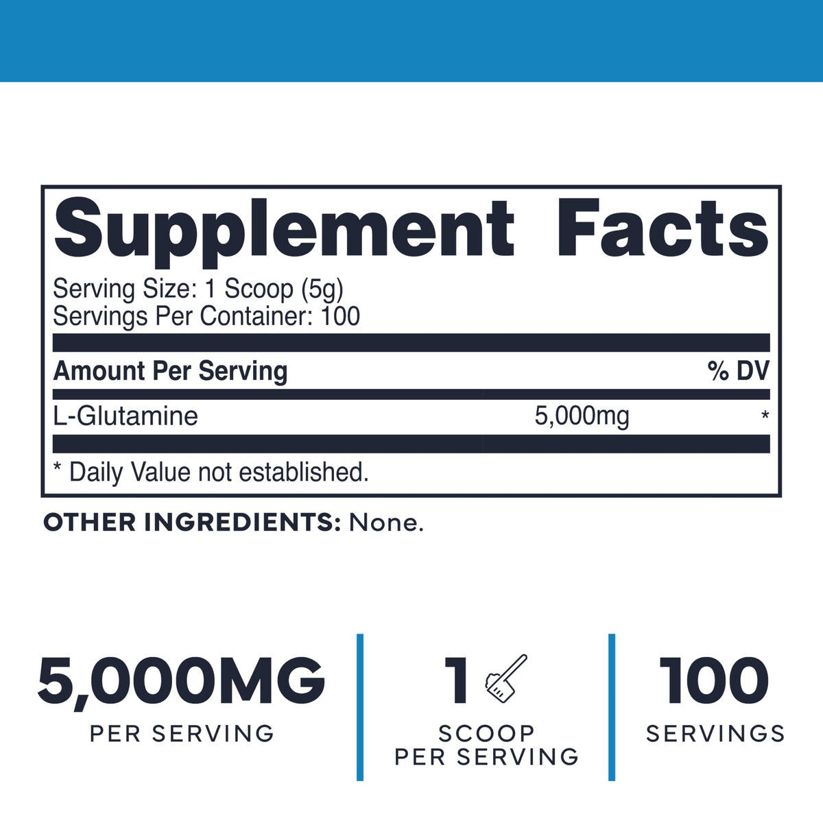 Type Zero L-Glutamine Powder (500G) 3-Month Supply Pure L-Glutamine Supplement - Vegan, Gluten Free, No Fillers Type ZeroBuy Supplements Australia