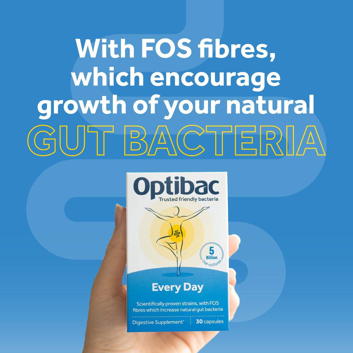 Optibac Probiotics Every Day - Digestive Probiotic Supplement with 5 Billion Bacterial OptiBacBuy Supplements Australia