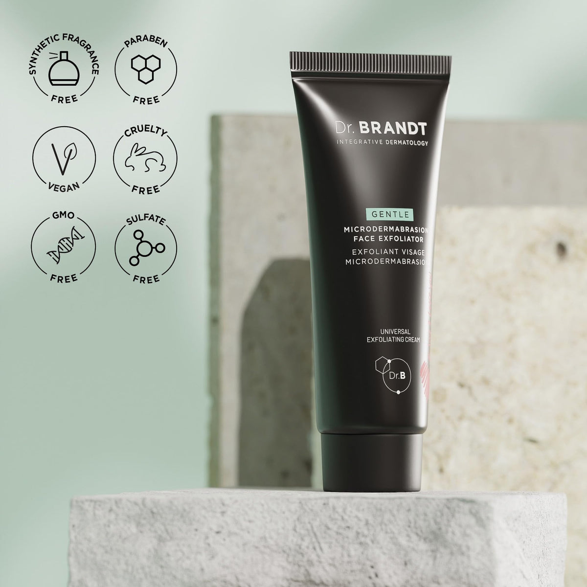 Dr. Brandt Microdermabrasion Gentle Face Exfoliator - Reduces Dull Skin, Uneven Texture, Fine Lines, Acne Scars & Wrinkles - 2.0 oz Dr. Brandt Skincare buy supplements Au