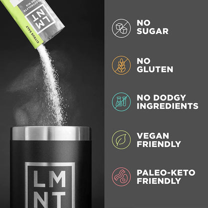 LMNT Zero Sugar Electrolytes - Sample Pack | Drink Mix | 8-Count Drink LMNTBuy Supplements Australia